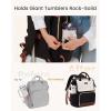 imageLOVEVOOK Laptop Backpack for Women with Giant Tumbler Holder Pocket 156 inch Travel Work Backpack Purse for Nurse Teacher Waterproof School Bag College Bookbag Cute Casual Daypack for GirlsBlack