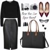 imageLOVEVOOK Laptop Bag for Women 156 inch Laptop Tote Bag Vintage Work Bags for Women Computer Bag Office Briefcase HandbagBlack  Brown