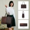 imageLOVEVOOK Laptop Bag for Women 156 inch Laptop Tote Bag Vintage Work Bags for Women Computer Bag Office Briefcase HandbagBrown  Coffee