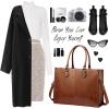 imageLOVEVOOK Laptop Bag for Women 156 inch Laptop Tote Bag Vintage Work Bags for Women Computer Bag Office Briefcase HandbagDark Brown