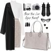 imageLOVEVOOK Laptop Bag for Women 156 inch Laptop Tote Bag Vintage Work Bags for Women Computer Bag Office Briefcase HandbagSmoke Gray