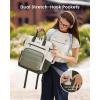 imageLOVEVOOK Puffer Laptop Backpack for Women 156 Inch Work Backpack purse for Nurse Teacher College Back to School Bookbag for Teen Girls Personal Item Travel Bag Computer Daypack for Daily CommuteGreenbeige