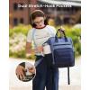 imageLOVEVOOK Puffer Laptop Backpack for Women 156 Inch Work Backpack purse for Nurse Teacher College Back to School Bookbag for Teen Girls Personal Item Travel Bag Computer Daypack for Daily CommuteBlackblue