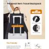 imageLOVEVOOK Puffer Laptop Backpack for Women 156 Inch Work Backpack purse for Nurse Teacher College Back to School Bookbag for Teen Girls Personal Item Travel Bag Computer Daypack for Daily CommuteBlack