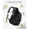 imageLOVEVOOK School Backpack for Teen Girls Waterproof Student Backpack Purse Cute Kid Bookbag with Chest Strap Back to School Backpacks Fit 156 Inch Laptop College Travel Back Pack Casual DaypackBlack