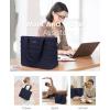 imageLOVEVOOK Tote Bag for Women Large Puffer Tote Bag with Zipper Quilted Light Work BagBlue