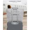 imageLOVEVOOK Tote Bag for Women Large Puffer Tote Bag with Zipper Quilted Light Work BagGrey