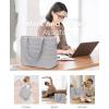 imageLOVEVOOK Tote Bag for Women Large Puffer Tote Bag with Zipper Quilted Light Work BagGrey