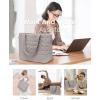 imageLOVEVOOK Tote Bag for Women Large Puffer Tote Bag with Zipper Quilted Light Work BagSandy