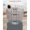 imageLOVEVOOK Tote Bag for Women Large Puffer Tote Bag with Zipper Quilted Light Work BagSandy