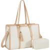 Pearl White&beige