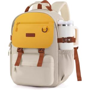 imageLOVEVOOK Backpack with Large Tumbler Holder Pockets156 inch Laptop Daypack Waterproof Travel Bag for WomenSunset Canyon