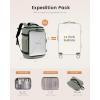 image:imageLOVEVOOK Travel Backpack for Women amp Men 28L Airline Approved Personal Item Carry On Backpack Lightweight with 2 Packing Cubes Waterproof Daypack for Work Gym amp Weekend Travel Slate GreenBlackSlate Greenblack